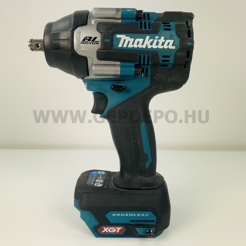 Makita TW007GD201 akkus ütvecsavarbehajtó 1/2" 40V max XGT BL (használt-garanciális)