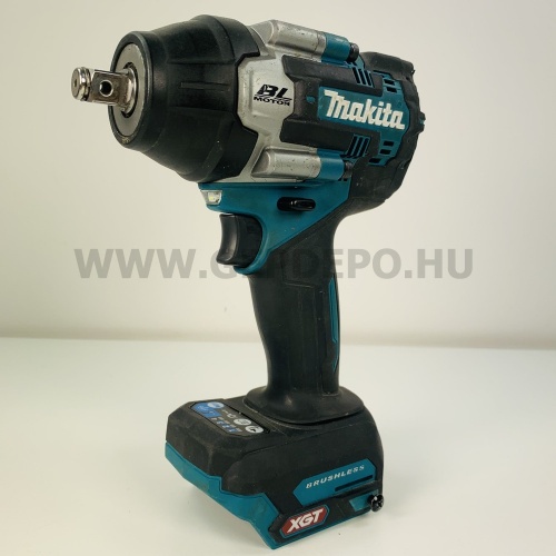Makita TW007GD201 akkus ütvecsavarbehajtó 1/2" 40V max XGT BL (használt-garanciális)
