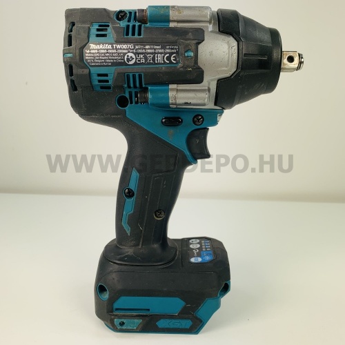 Makita TW007GD201 akkus ütvecsavarbehajtó 1/2" 40V max XGT BL (használt-garanciális)