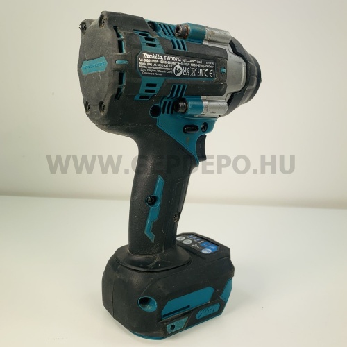 Makita TW007GD201 akkus ütvecsavarbehajtó 1/2" 40V max XGT BL (használt-garanciális)