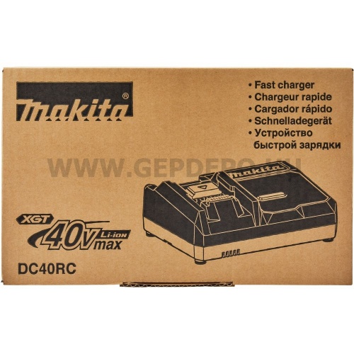 Makita DC40RC Li-ion akkumulátor töltő 40V XGT