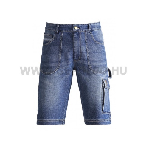Kapriol Denim farmer rövidnadrág, kék - L