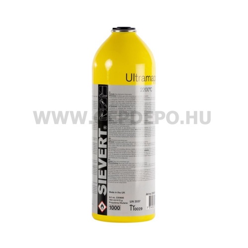 Rothenberger gázpalack Sievert ultramap 750ml / 415g