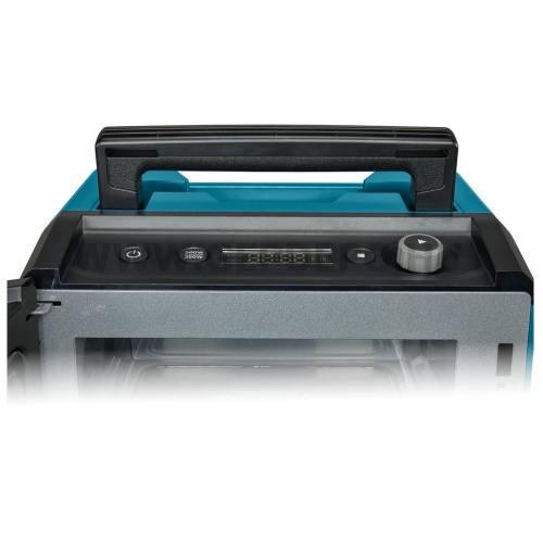 Makita MW001GZ akkus mikrohullámú sütő 350/500 W, 8 L 40V max XGT