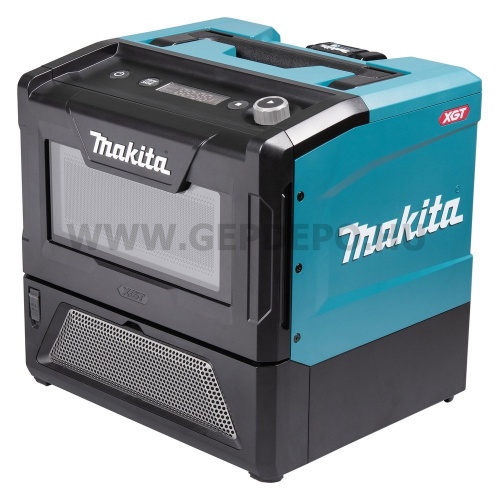 Makita MW001GZ akkus mikrohullámú sütő 350/500 W, 8 L 40V max XGT
