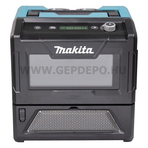 Makita MW001GZ akkus mikrohullámú sütő 350/500 W, 8 L 40V max XGT