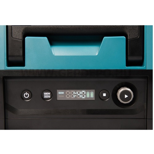 Makita MW001GZ akkus mikrohullámú sütő 350/500 W, 8 L 40V max XGT