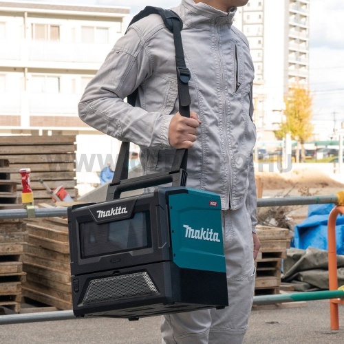 Makita MW001GZ akkus mikrohullámú sütő 350/500 W, 8 L 40V max XGT