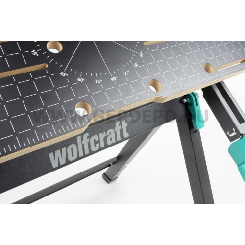 Wolfcraft master 750 gépasztal és satupad