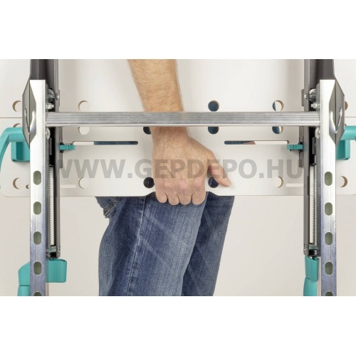 Wolfcraft master 750 gépasztal és satupad
