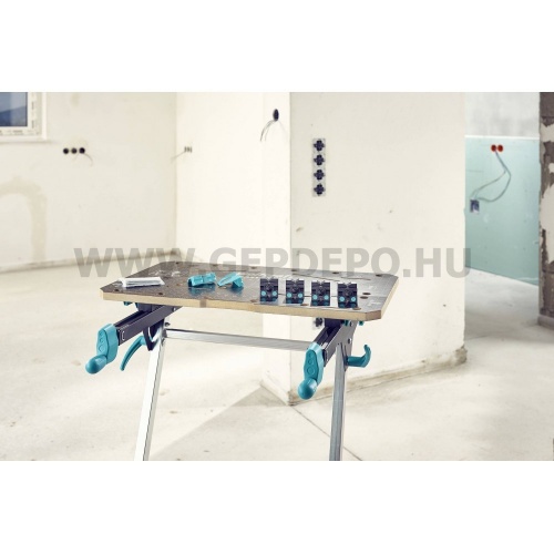 Wolfcraft master 750 gépasztal és satupad