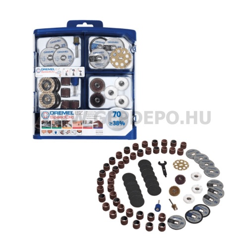 DREMEL SC725 többcélú tartozékkészlet 70 részes