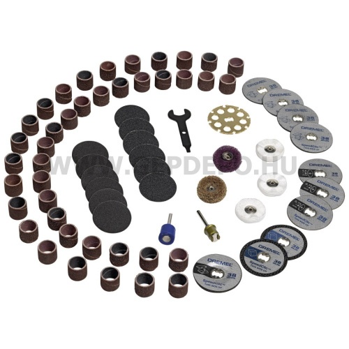 DREMEL 724 többcélú tartozékkészlet 150 részes