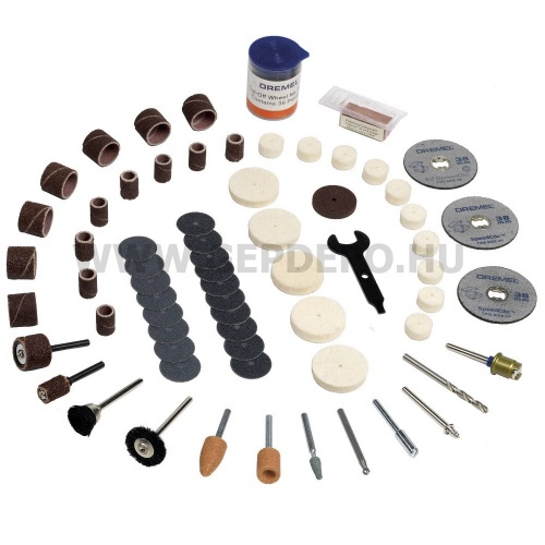 DREMEL 723 többcélú tartozékkészlet 100 részes