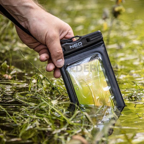 Neo Outdoor vízálló tok IPX8 vízállóság 6,2" képátló, nyakpánttal