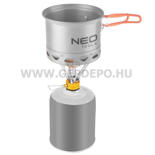 Neo Outdoor Kemping gázégő 3000W, rozsdamentes acél
