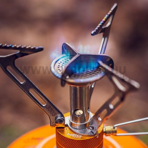 Neo Outdoor Kemping gázégő 3000W, rozsdamentes acél