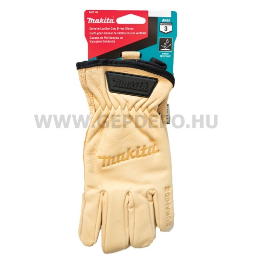 Makita munkakesztyű 100% természetes bőr - XL/10