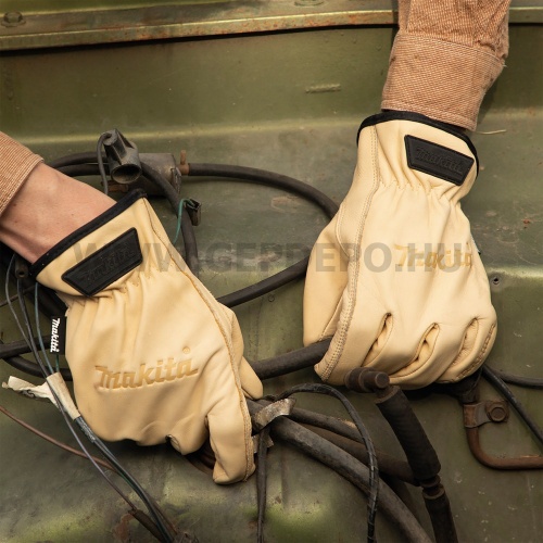 Makita munkakesztyű 100% természetes bőr - XL/10