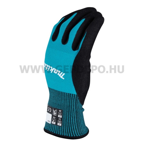Makita vágásbiztos munkakesztyű nitril bevonattal - 1/A vágási szint - L/9