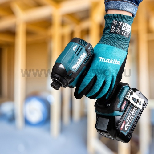 Makita vágásbiztos munkakesztyű nitril bevonattal - 1/A vágási szint - XL/10