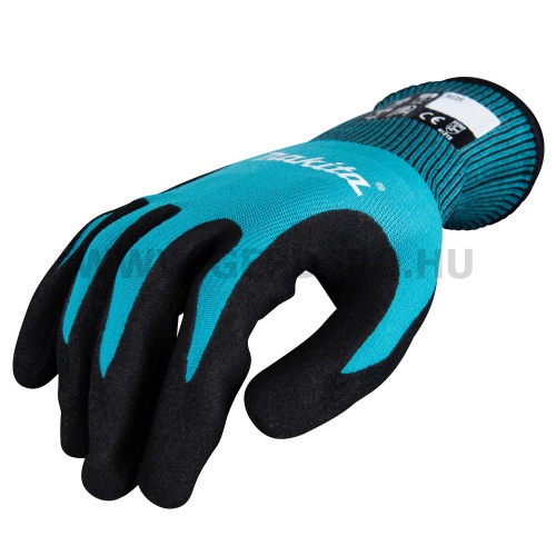 Makita vágásbiztos munkakesztyű nitril bevonattal - 1/A vágási szint - XL/10