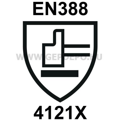 Makita vágásbiztos munkakesztyű nitril bevonattal - 1/A vágási szint - XL/10