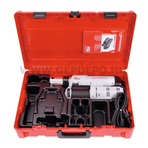 Rothenberger ROMAX AC ECO présgép 230V ROCASE-ben