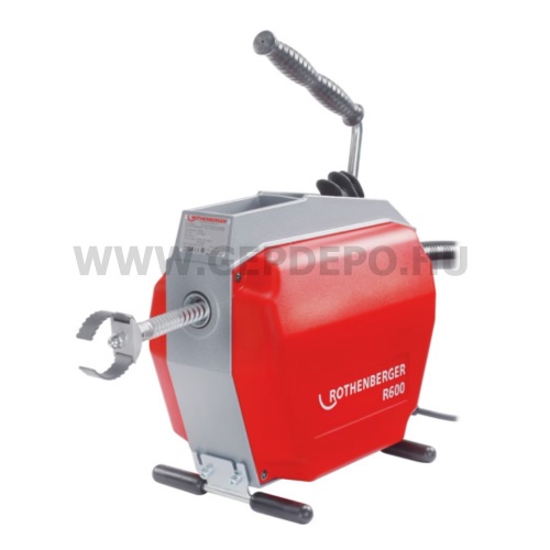 Rothenberger R600 csőtisztító gép spirál-/szerszámkészlettel 16-22 mm
