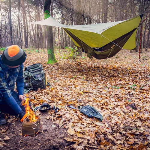 Neo Outdoor terepszínű  30 literes taktikai túra hátizsák, 600D poliészterből