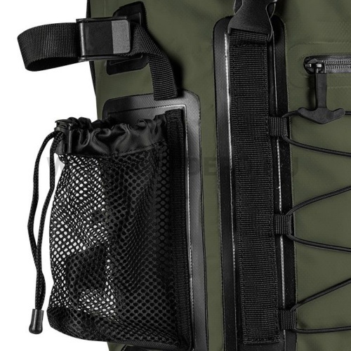 Neo Outdoor vízálló hátizsák 30 literes, sötétzöld színben