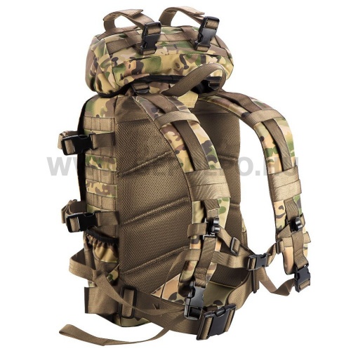 Neo Outdoor Túra hátizsák 600D poliészter, 30L, terepszínű