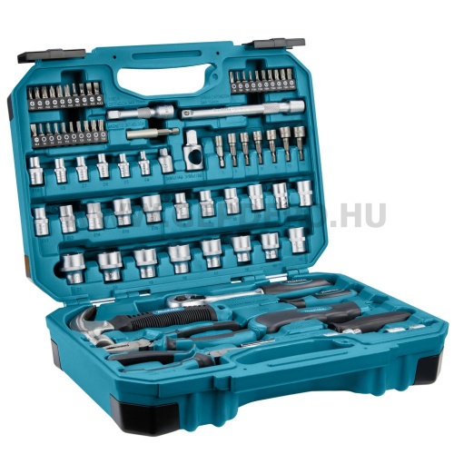 Makita E-10899 Szerszámkészlet 76 részes 3/8" 1/2" 1/4"