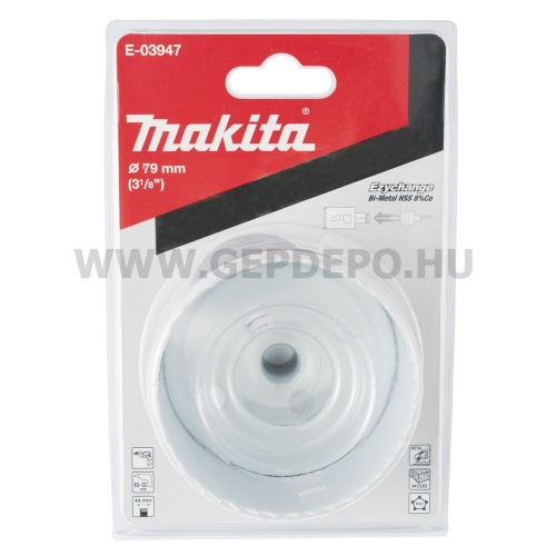 Makita bimetál körkivágó 79mm EZYCHANGE