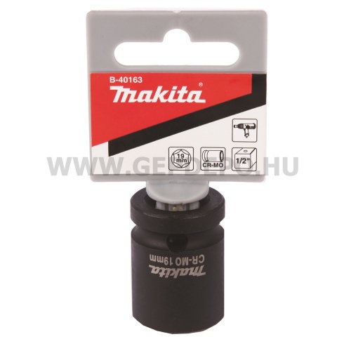 Makita CR-MO gépi dugókulcs 1/2" 19x38 mm