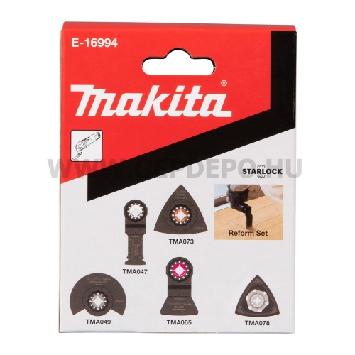 Makita 5 db-os multi vágólapkészlet TMA047/49/65/73/78