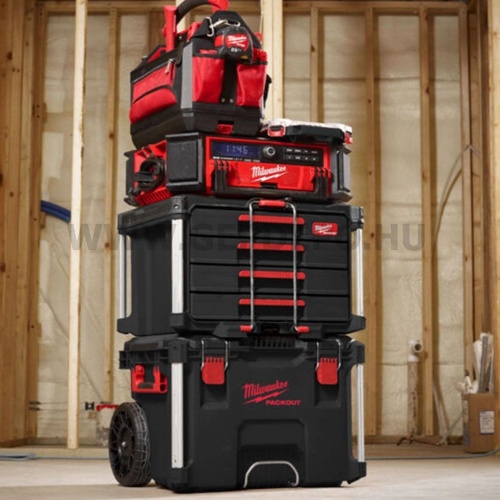 Milwaukee PACKOUT™ tároló láda 4 fiókos