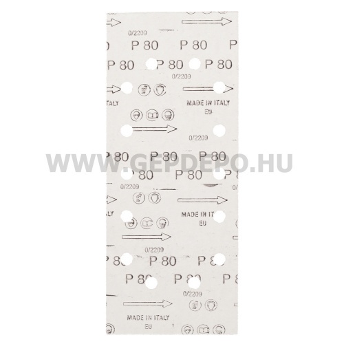 Makita csiszolópapír 115x280 mm A80 10 db