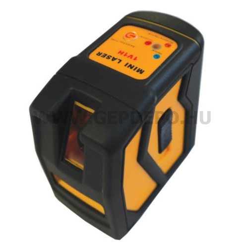 Bautool önbeálló kereszt és vonal lézer piros