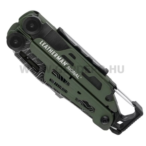 Leatherman Signal multiszerszám (dobozos), zöld topo