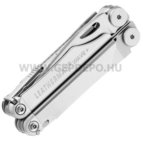 Leatherman Wave Plus multiszerszám, natúr, fekete gyöngyvászon tok
