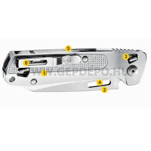 Leatherman FREE® K4X multiszerszám, ezüst