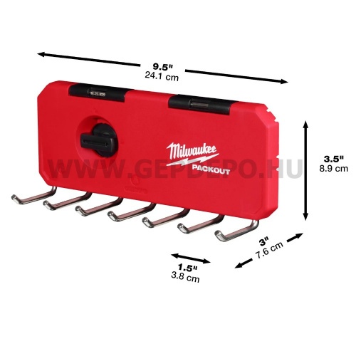 Milwaukee PACKOUT™ Akasztó sor, kicsi