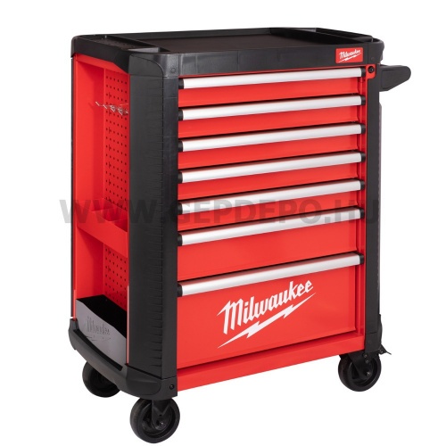 Milwaukee 30“ / 78 cm, 7 fiókos acél szerszámkocsi