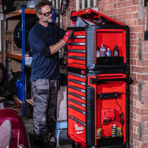 Milwaukee 30˝ / 78 cm 4 fiókos acél tároló felső láda