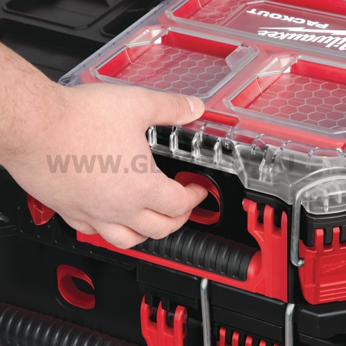 Milwaukee PACKOUT™ közepes rendszerező doboz