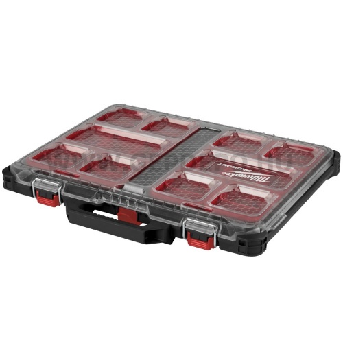 Milwaukee PACKOUT™ nagy, vékony rendszerező doboz