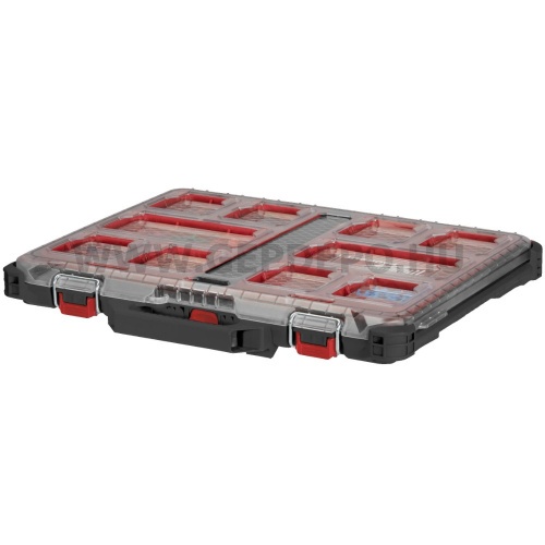 Milwaukee PACKOUT™ nagy, vékony rendszerező doboz