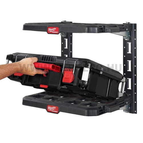 Milwaukee E-TRACK PACKOUT™ Polc tartó 50 cm  (2 db-os)