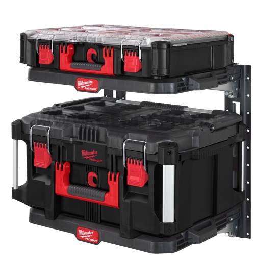 Milwaukee E-TRACK PACKOUT™ Polc tartó 50 cm  (2 db-os)